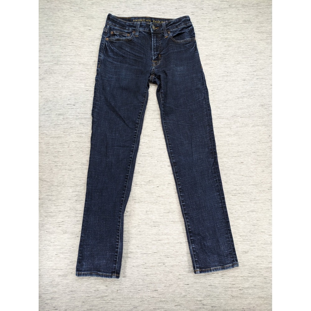 American Eagle Flex Jeans‎ Men's 28x31 Slim Straight Dark Wash Preppy